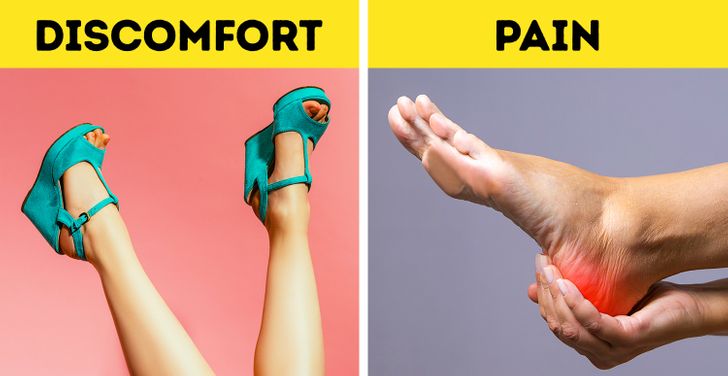 รองเท้าแพลตฟอร์มไม่ยืดหยุ่นและมีเตียงเท้าแข็ง ขาของเราต้องการรองเท้าที่ให้อภัยมากกว่าเพราะเท้าของเราต้องโค้งงอในบางวิธี รองเท้าควรทำซ้ำและเสริมการเคลื่อนไหวของเท้าและสิ่งเหล่านี้จะทำตรงกันข้ามกับกลไกการเดินอย่างสมบูรณ์ ดังนั้นจึงเป็นการดีกว่าที่จะไม่สวมใส่แพลตฟอร์มบ่อยนัก