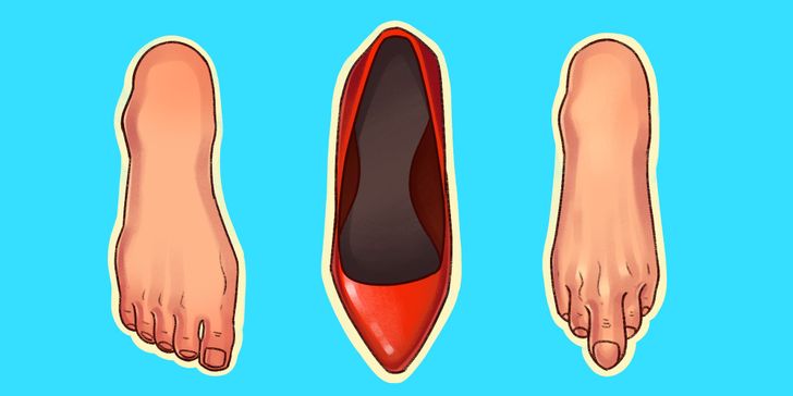 รองเท้าแหลมอาจจะแน่นเกินไป,6 ประเภทของรองเท้า ที่สามารถทำร้ายร่างกายของคุณได้