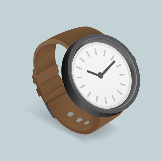 Wristwatch,นาฬิกาข้อมือแบบหน้าปัดเป็นเข็ม