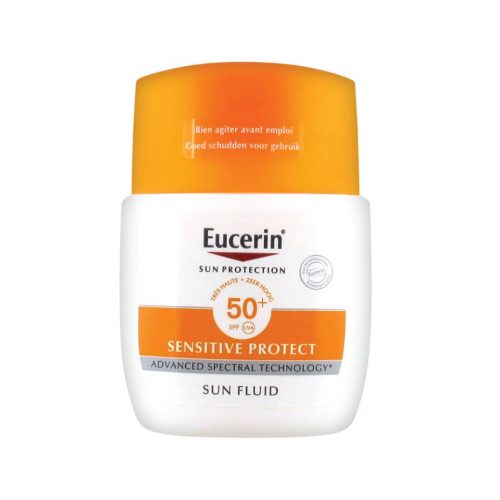2.Eucerin Sun Protection Sensitive Protect Fluid Matifying Spf 50+++