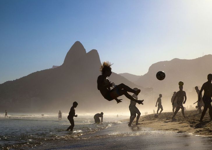 ชายหาด Ipanema ประเทศบราซิล
